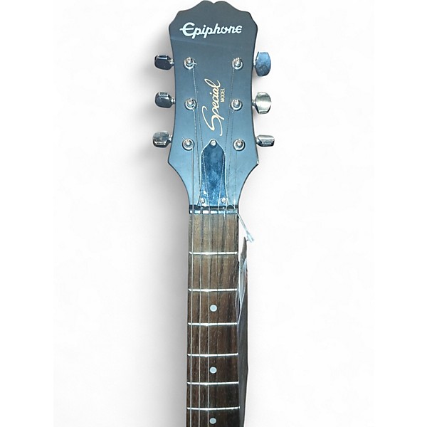 Used Epiphone Les Paul Special P90 Ebony Solid Body Electric Guitar