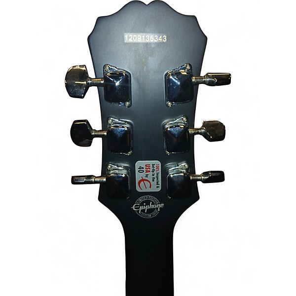 Used Epiphone Les Paul Special P90 Ebony Solid Body Electric Guitar
