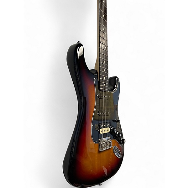 Used 2019 Fender American Professional Stratocaster HSS Shawbucker 3 Color Sunburst Solid Body Electric Guitar