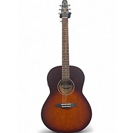 Used Seagull entourage folk qit burnt umber Acoustic Electric Guitar
