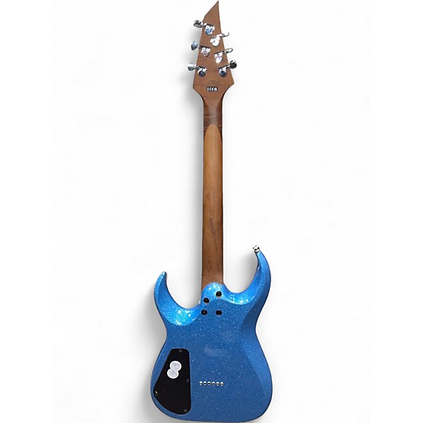 Used Jackson Pro Series Misha Mansoor Signature Juggernaut HT6 BLUE SPARKLE Solid Body Electric Guitar