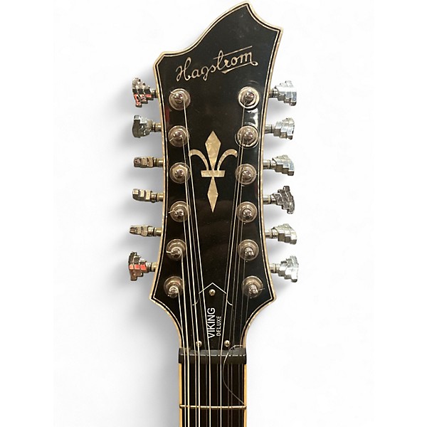 Used Hagstrom Viking 12 String 2 Color Sunburst Hollow Body Electric Guitar