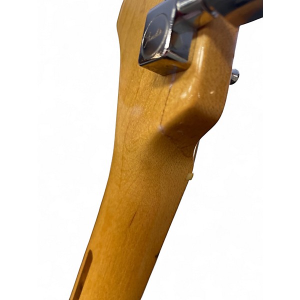 Vintage 1983 Fender Standard Stratocaster Black Solid Body Electric Guitar