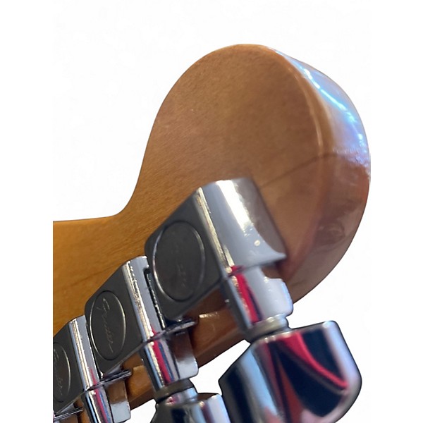 Vintage 1983 Fender Standard Stratocaster Black Solid Body Electric Guitar