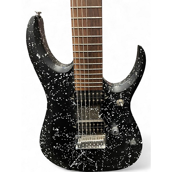 Used Ibanez KOMRAD20 Black Spatter Solid Body Electric