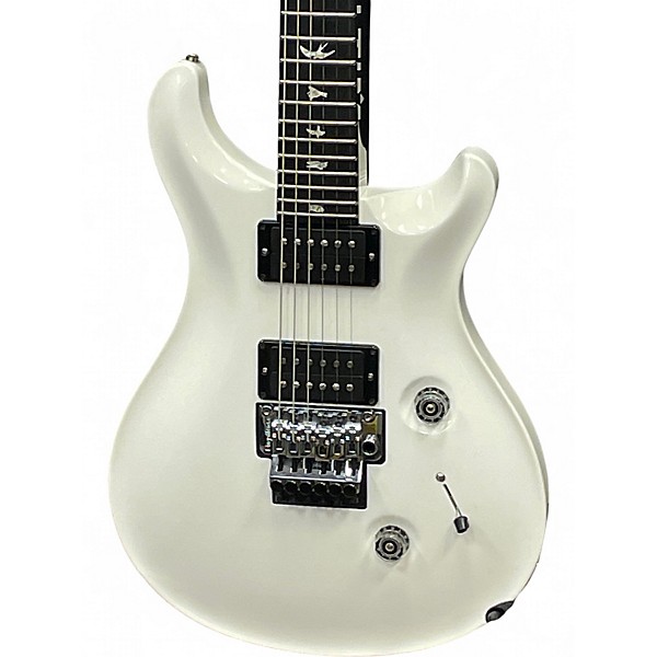 Used 2015 PRS custom 24 floyd Antique White Solid Body Electric Guitar