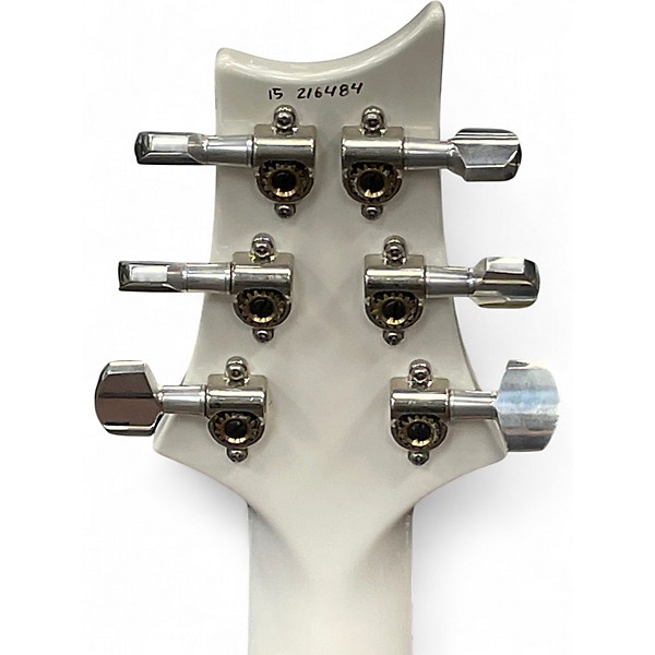 Used 2015 PRS custom 24 floyd Antique White Solid Body Electric Guitar
