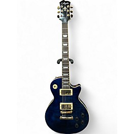Used Agile 2500 Trans Blue Solid Body Electric Guitar