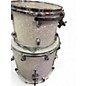 Used Ludwig 3 Piece Centennial MARINE WHITE Drum Kit thumbnail