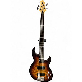 Used Samick Fairlane FN55 Sunburst Electric Bass Guitar