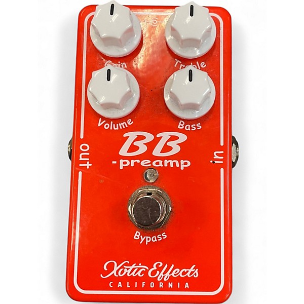 Used Xotic BB Preamp Overdrive Effect Pedal