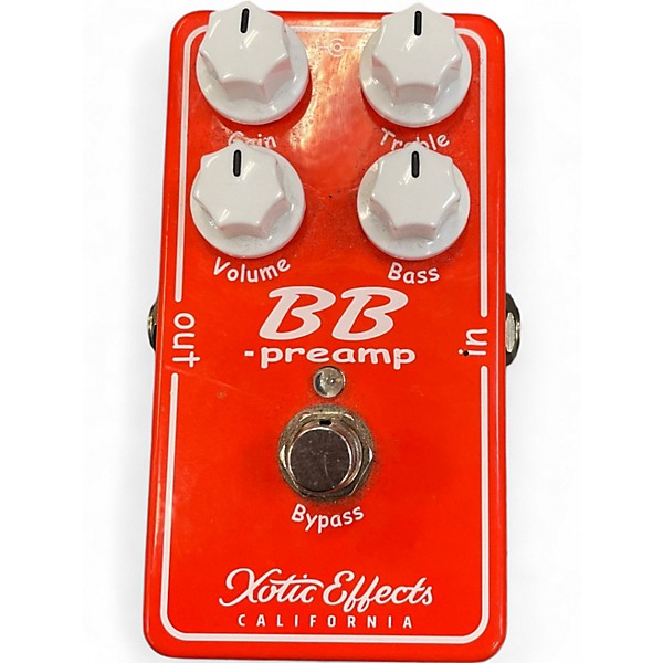 Used Xotic BB Preamp Overdrive Effect Pedal