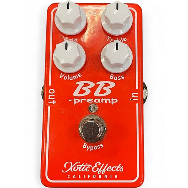 Used Xotic BB Preamp Overdrive Effect Pedal