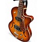 Used Godin 5th Avenue Kingpin II 2 Tone Sunburst Hollow Body Electric Guitar