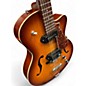 Used Godin 5th Avenue Kingpin II 2 Tone Sunburst Hollow Body Electric Guitar