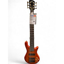 Used Spector Legend 6 Classic AMBER BURST Electric Bass Guitar