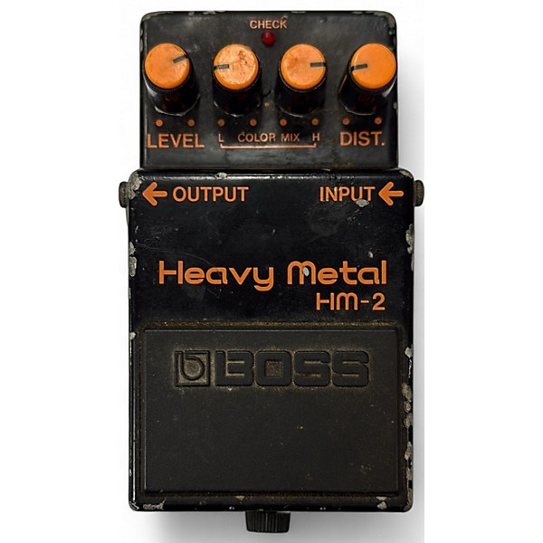 Vintage 1985 BOSS HM2 Heavy Metal Effect Pedal