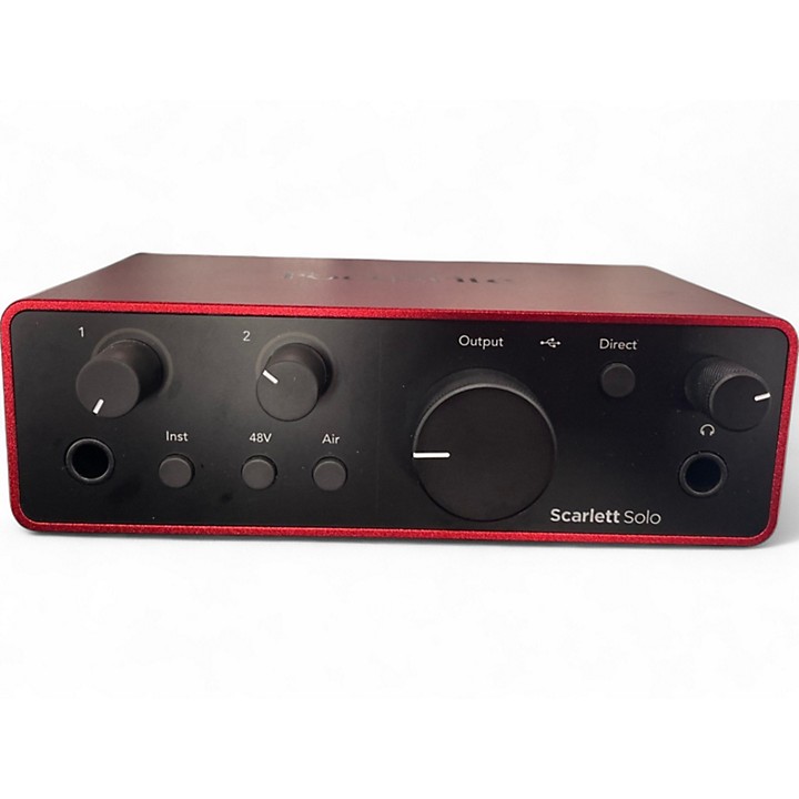 DTM・DAW Focusrite Scarlett solo gen4 Scarlett Solo 4th Generation | Focusrite