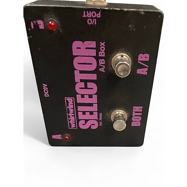 Used Whirlwind Selector AB Box Pedal