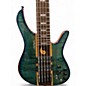 Used D Mark ALPHA CUSTOM Blue Burst Electric Bass Guitar