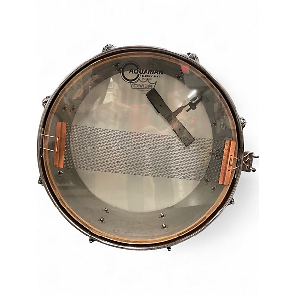 Used Gretsch Drums 14in 4418 ROSE SPARKLE Drum