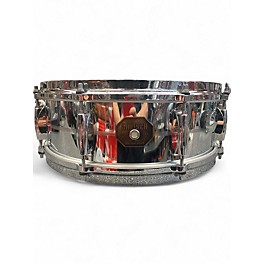 Vintage 1970s Gretsch Drums 14X5 4160 Metal Snare Chrome Drum