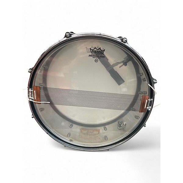 Vintage 1970s Gretsch Drums 14X5 4160 Metal Snare Chrome Drum