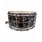 Used Pork Pie USA 14X6.5 Big Black Brass Snare Black Brass Drum thumbnail