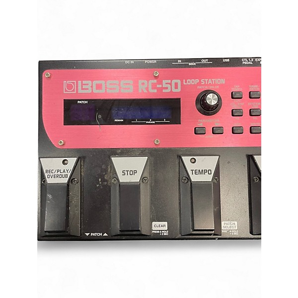 ギター BOSS RC50 Boss RC-50 Loop Station Pedal Multi Looper with Adapter from
