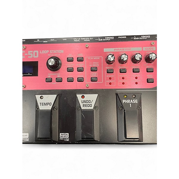 Used BOSS RC50 Loop Station Pedal | Guitar Center
