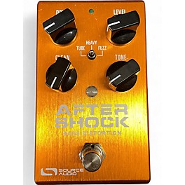 Used Source Audio AFTER SHOCK BASS DISTORTION Effect Pedal