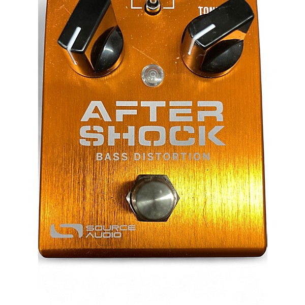 Used Source Audio AFTER SHOCK BASS DISTORTION Effect Pedal