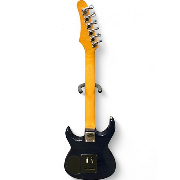 Used Samick S Style Teal Solid Body Electric Guitar