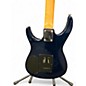 Used Samick S Style Teal Solid Body Electric Guitar