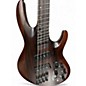 Used ESP LTD B1004 Deluxe Trans Brown Electric Bass Guitar