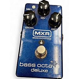Used MXR M288 Bass Octave Deluxe Bass Effect Pedal