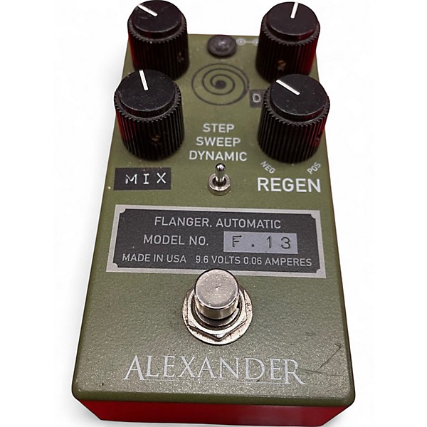 Used Alexander f-13 Effect Pedal