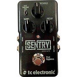 Used TC Electronic Sentry Noise Gate Effect Pedal