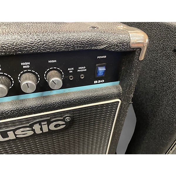 Used Acoustic B30 30W 1x12 Bass Combo Amp