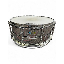 Used Ludwig 13X6.5 Supralite Snare Chrome Silver Drum
