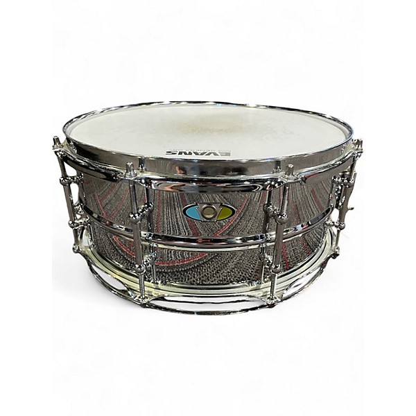Used Ludwig 13X6.5 Supralite Snare Chrome Silver Drum
