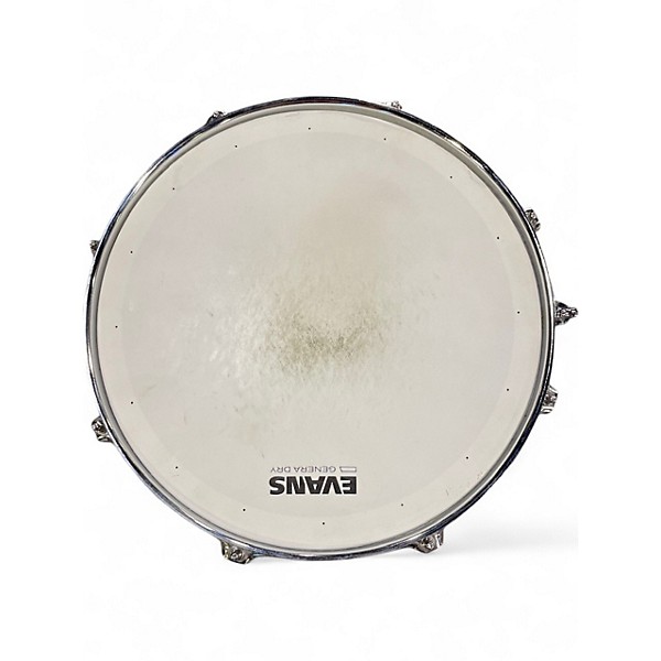 Used Ludwig 13X6.5 Supralite Snare Chrome Silver Drum