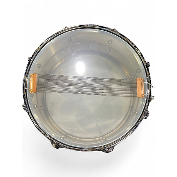 Used Ludwig 13X6.5 Supralite Snare Chrome Silver Drum