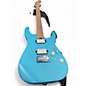 Used Charvel pm dk24 matte blue frost Solid Body Electric Guitar thumbnail