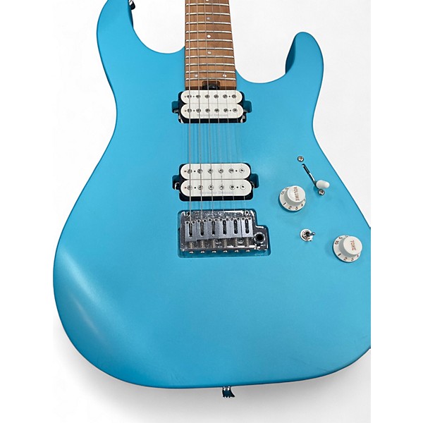 Used Charvel pm dk24 matte blue frost Solid Body Electric Guitar