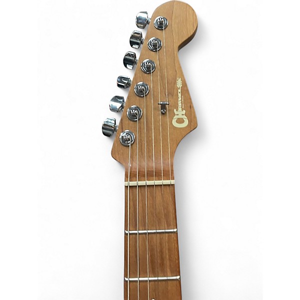 Used Charvel pm dk24 matte blue frost Solid Body Electric Guitar