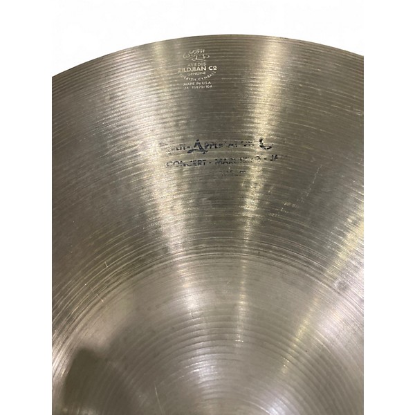 Used Zildjian 18in multi application concert crash Cymbal