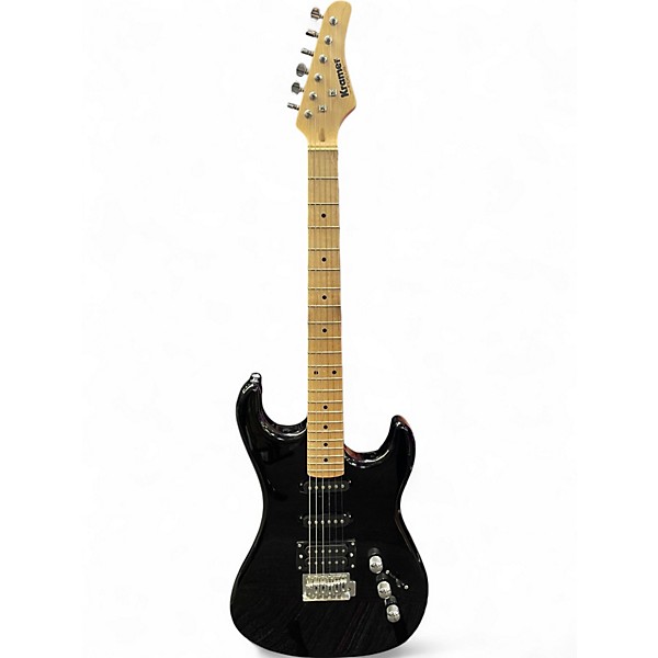 Used Kramer Focus 111 Black Solid Body Electric Guitar