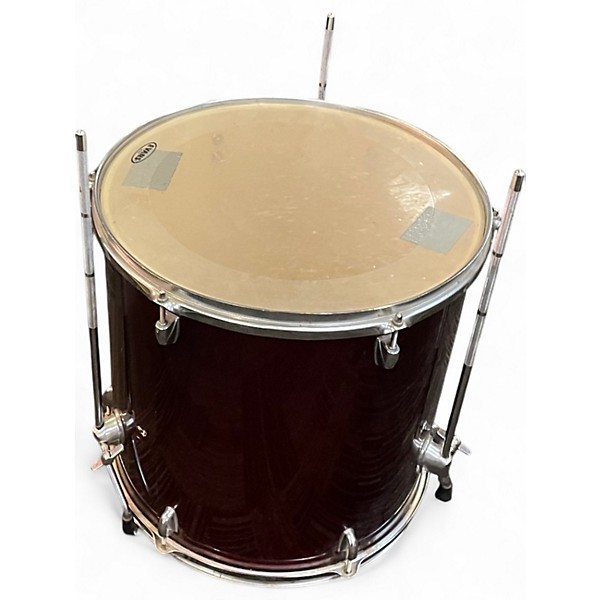 Used CB Percussion 5 Piece SP-Series Red Drum Kit