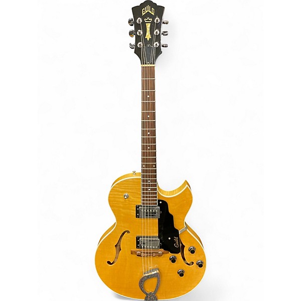 Used Guild Starfire II Natural Flame Hollow Body Electric Guitar